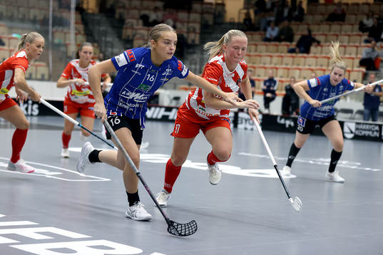 Karlstads Amanda Gottebo och Pixbos Emma Stenberg