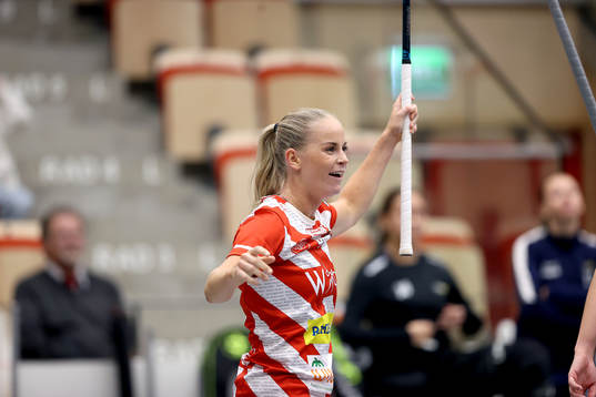 Pixbos Amanda Berggren jublar
