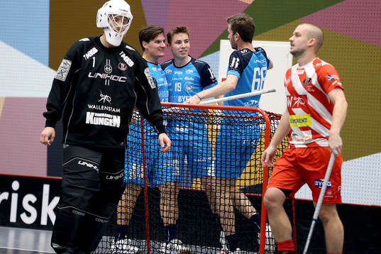 Kalmarsunds Anton Nilsson, Jesper Lindström och Kevin