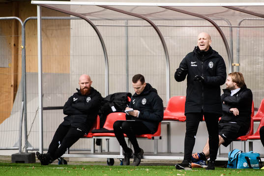 Landskronas tränare Billy Magnusson