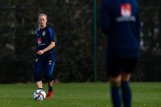 Amanda Ilestedt of the Swedish women’s national football