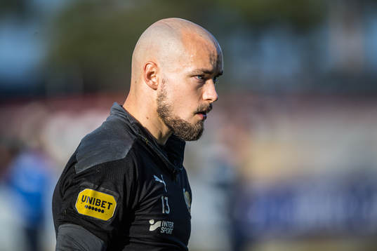 Mjällbys målvakt Carl-Johan Eriksson
