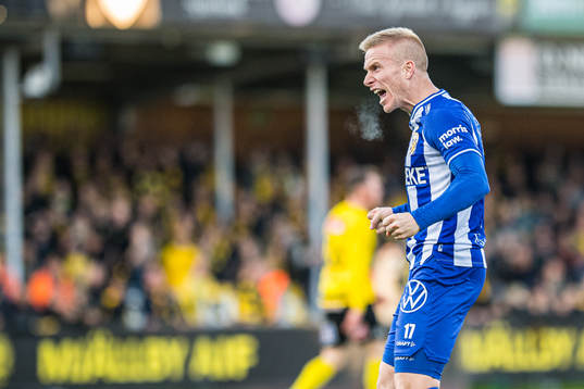 IFK Göteborgs Oscar Wendt jublar