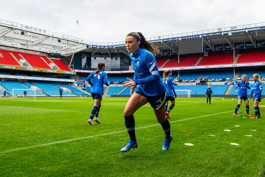 Ingrid Syrstad Engen of the Norwegian women's national