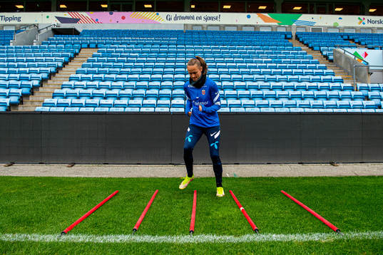 Caroline Graham Hansen of the Norwegian women's national