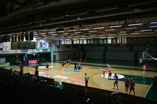 Interiör vy över Täljehallen