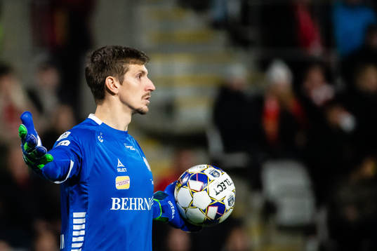 Örebros målvakt Bobby Allain deppar