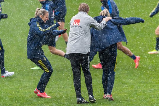 Nathalie Björn of the Swedish women's national football