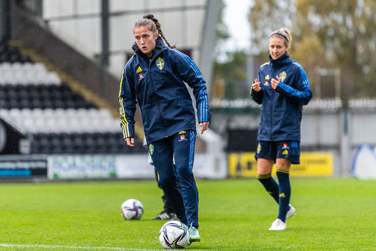 Filippa Angeldahl of the Swedish women's national football