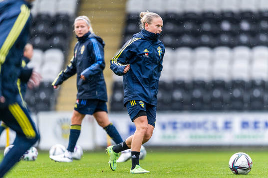 Filippa Curmark of the Swedish women's national football