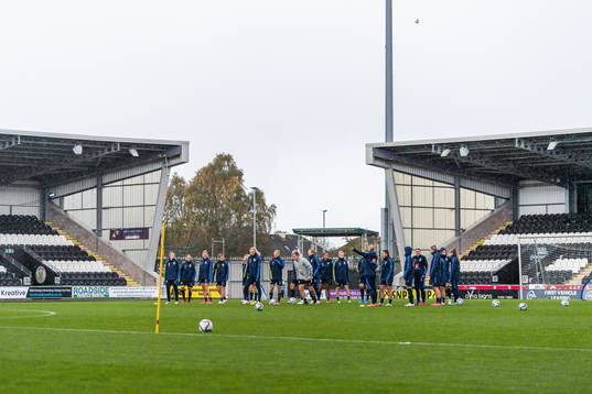 Players of the Swedish women's national football team