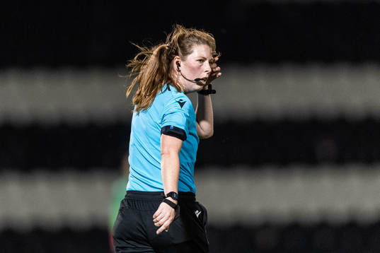Referee Abigail Byrne