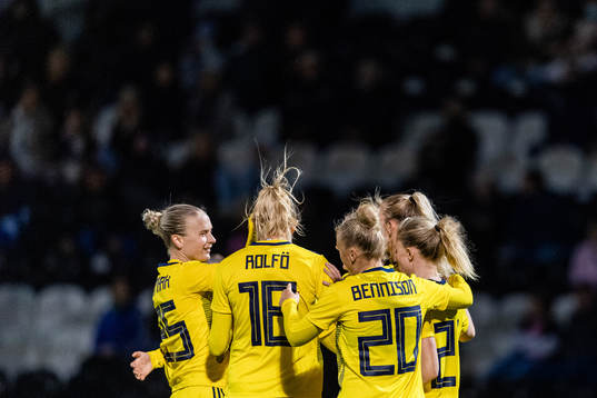 Filippa Curmark, Fridolina Rolfö, Hanna Bennison, Rebecka