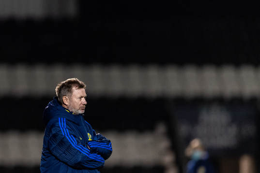 Peter Gerhardsson, head coach of Sweden