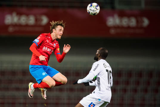 Helsingborgs Rasmus Jönsson och GAIS Boris Lumbana