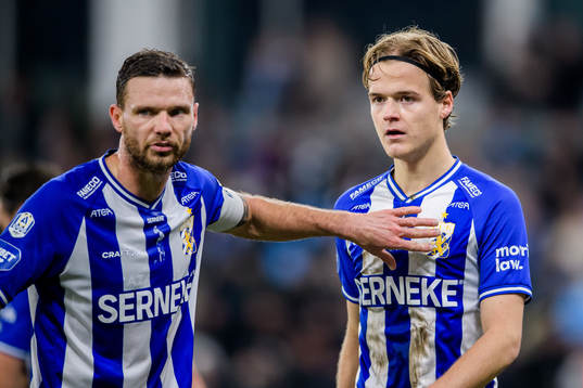 IFK Göteborgs Marcus Berg och August Erlingmark