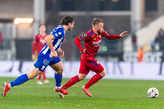 IFK Göteborgs Gustav Svensson och Djurgårdens Nicklas