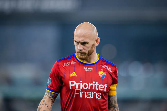 Djurgårdens Magnus Eriksson deppar