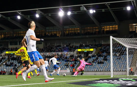 Mål 2-0 av IFK Norrköpings Christoffer Nyman förbi