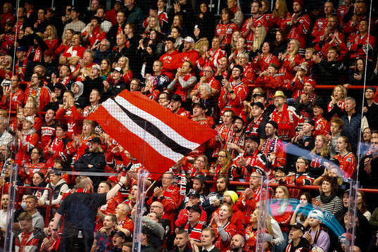 under ishockeymatchen i SHL mellan Örebro och Växjö