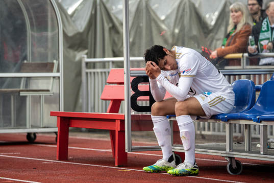 Östersunds Ahmed Awad deppar