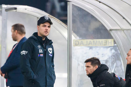Degerfors tränare Andreas Holmberg deppar
