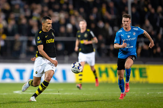 s Nabil Bahoui och Halmstads Samuel Kroon