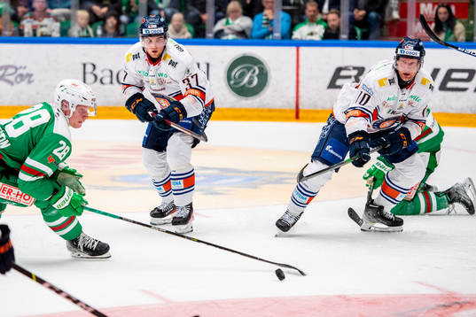 Växjös Glenn Gustafsson och Richard Gynge