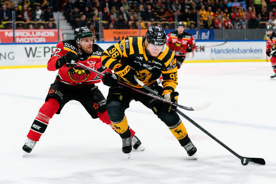 Luleås Linus Omark och Skellefteås Rickard Hugg