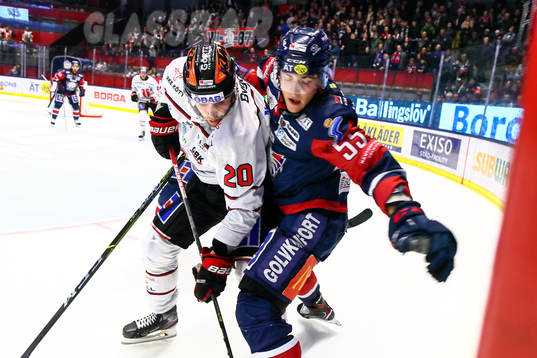 Örebros Miikka Salomäki och Linköpings Max Lindroth