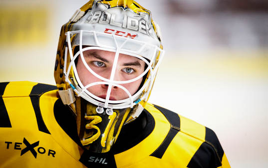 Skellefteås målvakt Strauss Mann