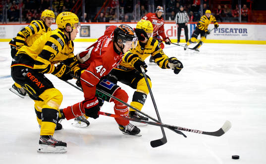 Skellefteås Adam Wilsby och Rickard Hugg och Örebros
