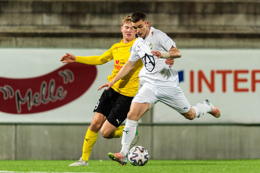 Lunds Jesper Strid och IFK Malmös Elliot Lindquist Nilsson