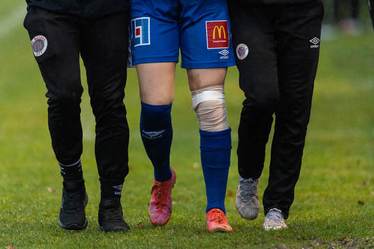 Örebros Berglind Ros Augustdottir skada