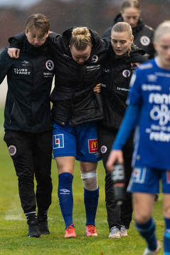 Örebros Berglind Ros Augustdottir skada