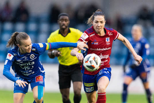 Vittsjös Clara Markstedt och Örebros Frida Abrahamsson