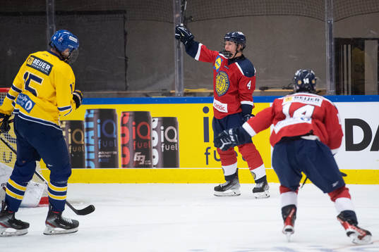 Stockholms Hugo Bäck jublar