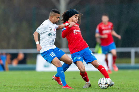 Värnamos Erick Brendon och Helsingborgs Adam Kaied