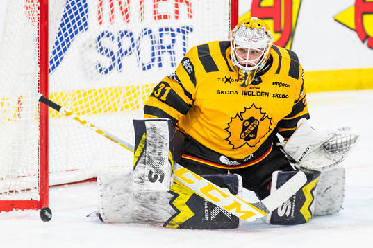 Skellefteås målvakt Strauss Mann