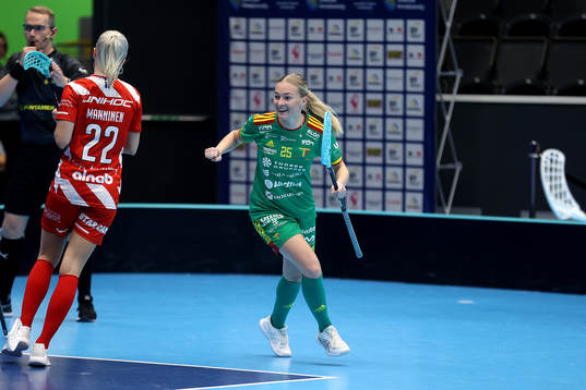 Thorengruppens Moa Johansson kvitterar till 2-2