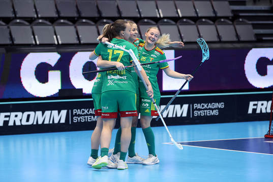 Thorengruppens Moa Johansson kvitterar till 2-2