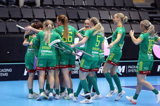 Thorengruppens Moa Johansson kvitterar till 2-2