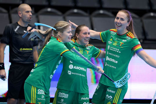under finalen i Svenska Cupen i innebandy mellan