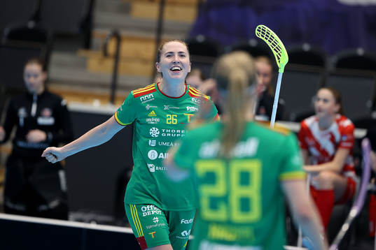 under finalen i Svenska Cupen i innebandy mellan