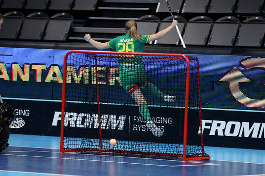 under finalen i Svenska Cupen i innebandy mellan