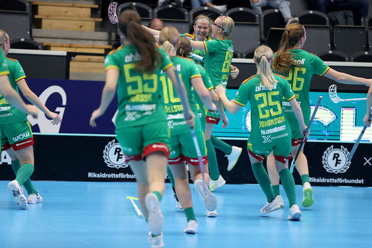under finalen i Svenska Cupen i innebandy mellan