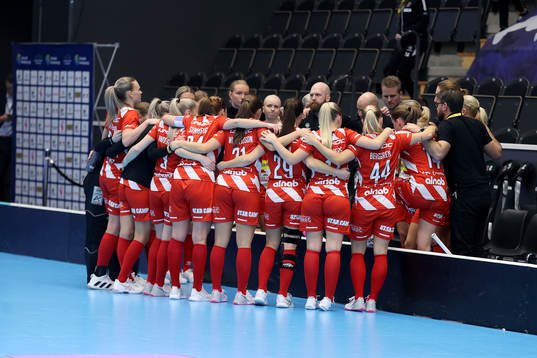 under finalen i Svenska Cupen i innebandy mellan