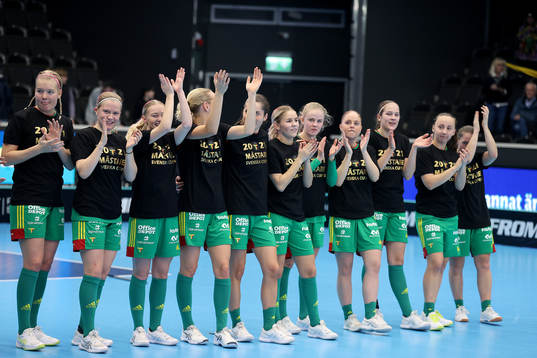 under finalen i Svenska Cupen i innebandy mellan