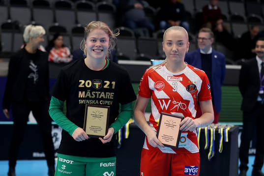 under finalen i Svenska Cupen i innebandy mellan