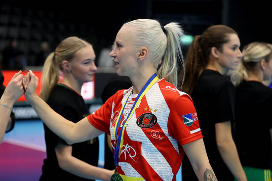 under finalen i Svenska Cupen i innebandy mellan